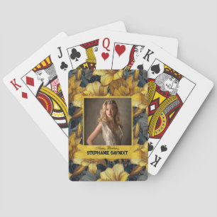 Jeu De Cartes Surprise d'anniversaire unique inspiré d'Amaryllis
