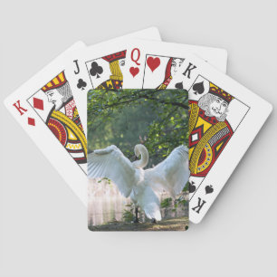 Jeu De Cartes Swan avec ailes étalées
