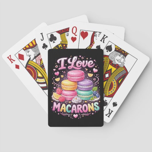 Jeu De Cartes Sweet Love Macarons (dos)