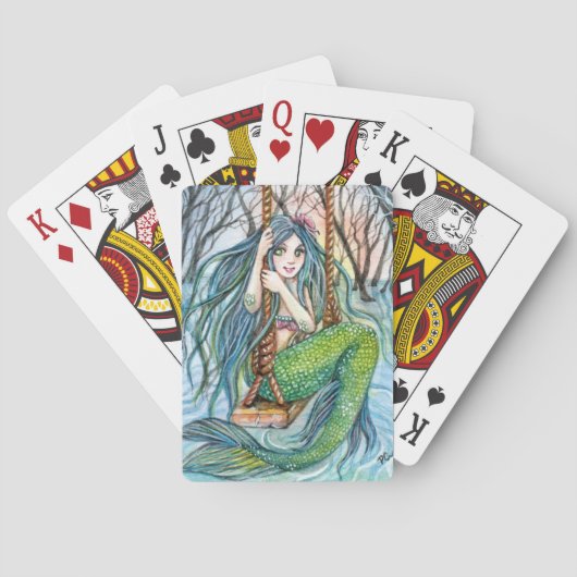 Jeu De Cartes Swing - Mermaid Art (dos)