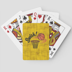 Jeu De Cartes Swish Slam Dunk : Style Basket Vintage