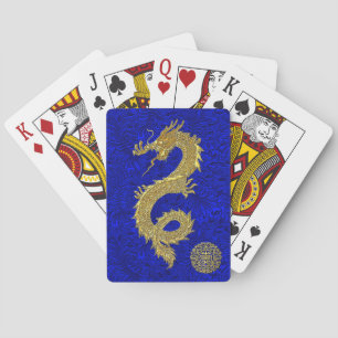 Jeu De Cartes Symbole chinois de dragon