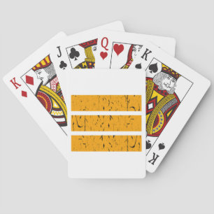 Jeu De Cartes Symbole cool 3 lignes   Uniformité et harmonie col