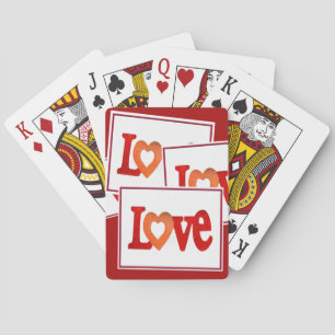 Jeu De Cartes Symbole d'amour