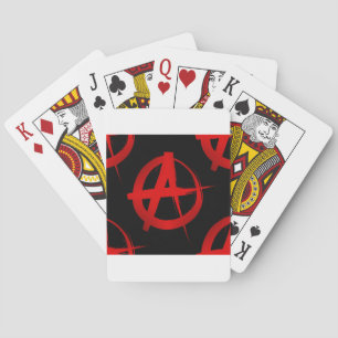 Jeu De Cartes Symbole d'anarchie