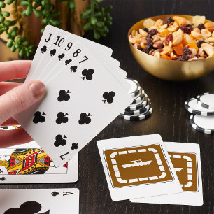 Jeu De Cartes Symbole de la zone de lancement de bateau