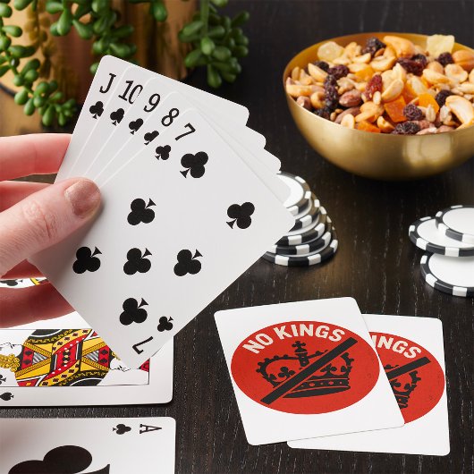 Jeu De Cartes Symbole de protestation sans rois