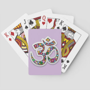 Jeu De Cartes SYMBOLE DE Yoga Floral Namaste