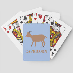 Jeu De Cartes Symbole étoile Capricorne Chèvre