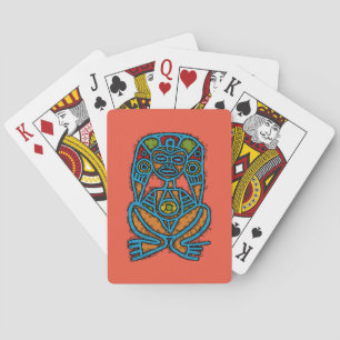 Jeu De Cartes Symbole indigène de la déesse d'Atabey