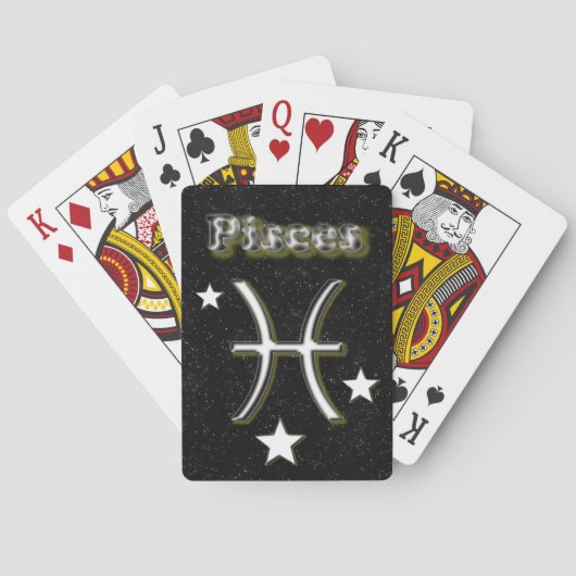 Jeu De Cartes Symbole Poissons (dos)