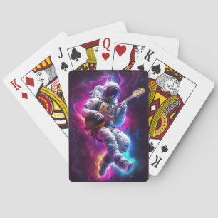 Jeu De Cartes Symphonie du vide   Astronaute de Neon Cyberpunk