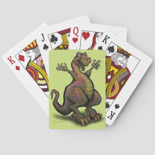 Jeu De Cartes T-Rex (dos)
