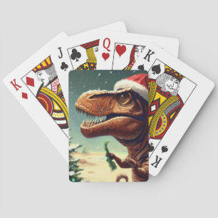 Jeu De Cartes T-Rex de Noël (4)