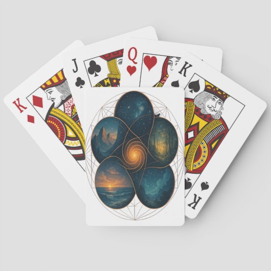 Jeu De Cartes T-shirt (dos)