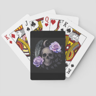 Jeu De Cartes T-shirt PURPLE SKULL