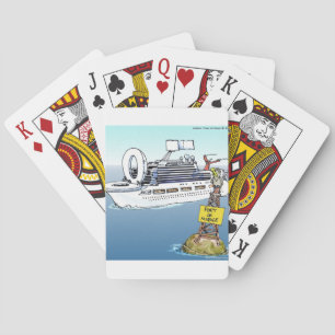 Jeu De Cartes T-shirts et Cartes Cadeaux Drôles pour une Croisiè