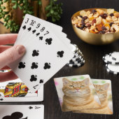 Jeu De Cartes Tabby Chat doux à l'orange (In Situ)