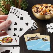 Jeu De Cartes Tabby Chat Pékin Bleu Drôle (In Situ)
