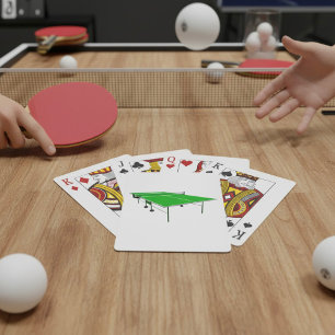 Jeu De Cartes Table de ping-pong