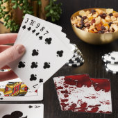 Jeu De Cartes Taches de sang de Falln (In Situ)