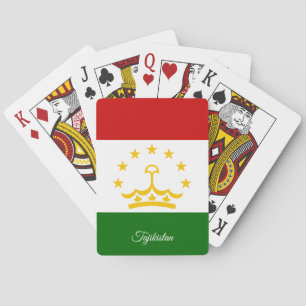 Jeu De Cartes Tadjikistan Jeux du drapeau, Tadjikistan Jouer des
