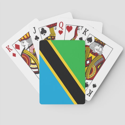 Jeu De Cartes Tanzanie (dos)