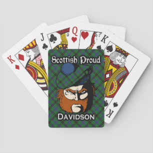Jeu De Cartes Tartan Deck du Clan Écossais Davidson