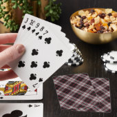 Jeu de cartes tartan du clan écossais MacPherson (In Situ)