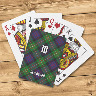Jeu De Cartes Tartan du clan MacDonell de Glengarry