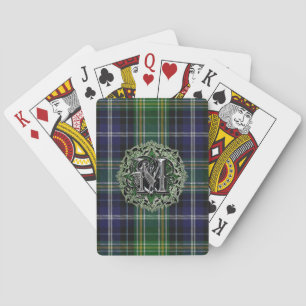 Jeu De Cartes Tartan traditionnel de la famille MacKellar Plaid 