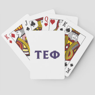 Jeu De Cartes Tau Epsilon Phi | Lettres