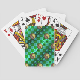 Jeu De Cartes Taureau & Chien Métal
