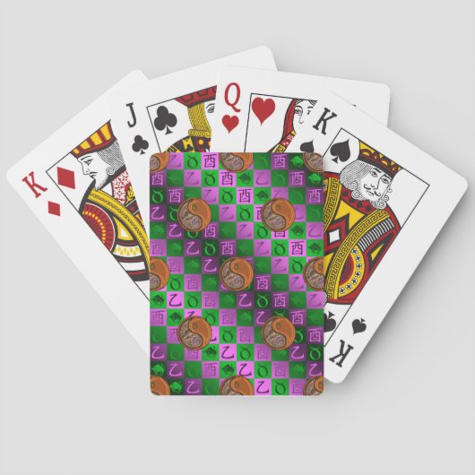 Jeu De Cartes Taureau & Coq de Bois (dos)
