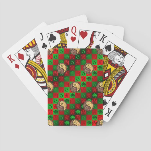 Jeu De Cartes Taureau & Tigre de Feu (dos)