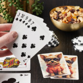 Jeu De Cartes Tchiot Biewer Terrier Kawaii Mignon (In Situ)