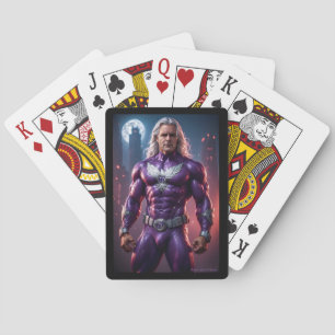 Jeu De Cartes TD Phoenix. Mon super-héros. Pouvoir pourpre !