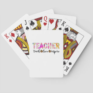 Jeu De Cartes Teacher Art Teach Love Inspire