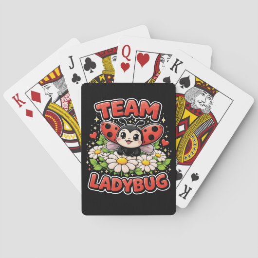 Jeu De Cartes Team Ladybug (dos)