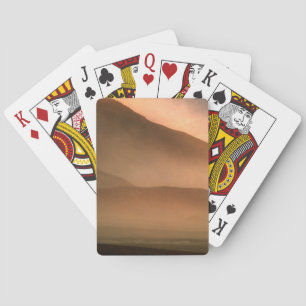 Jeu De Cartes Tempête de sable sur les dunes de sable de Mesquit
