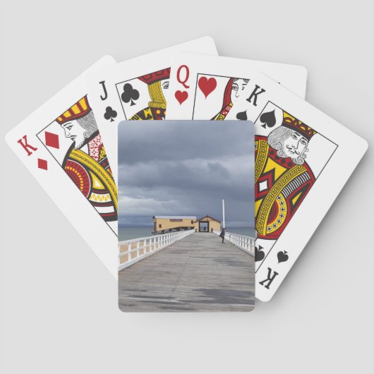 Jeu De Cartes Tempête sur la jetée de Queenscliff (dos)