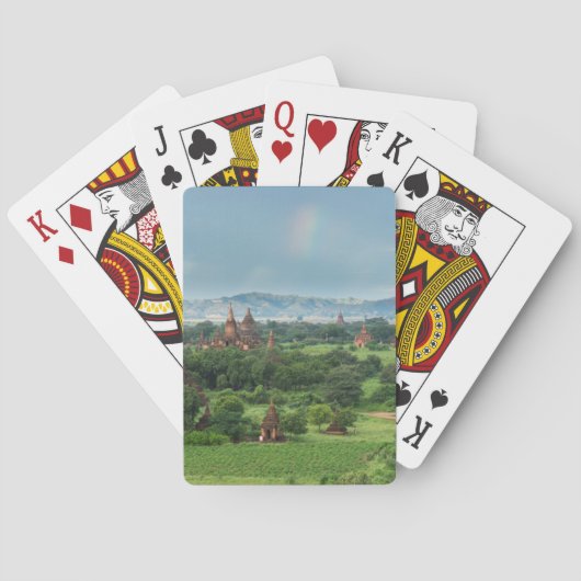 Jeu De Cartes Temple à Bagan, Myanmar (dos)