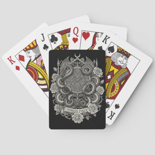 Jeu De Cartes Tempus fugit Cards (dos)