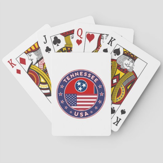 Jeu De Cartes Tennessee (dos)