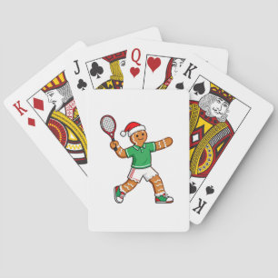 Jeu De Cartes Tennis en pain d'épices Noël 2026 Fêtes Sports