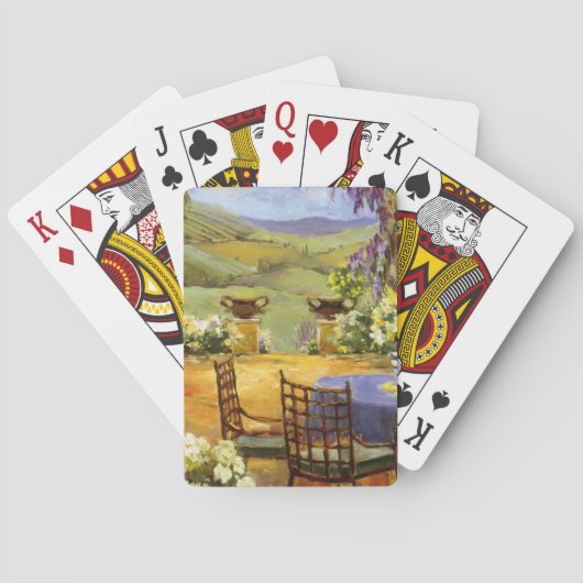 Jeu De Cartes Terrasse de campagne (dos)