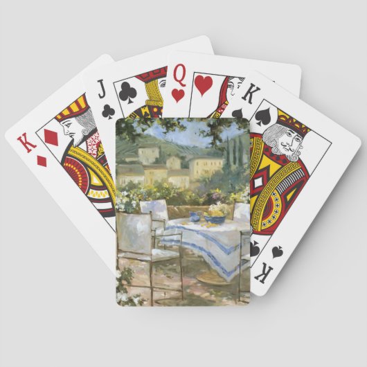 Jeu De Cartes Terrasse toscane (dos)