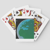 Jeu De Cartes Terre de l'espace (dos)
