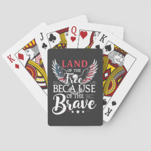 Jeu De Cartes Terre des Libres à cause du courageux vétéran