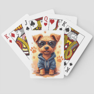 Jeu De Cartes Terrier Australien Mignon Chien Kawaii Drôle